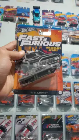 HOT WHEELS FAST & FURIOUS seri DECADES 67 EL CAMINO