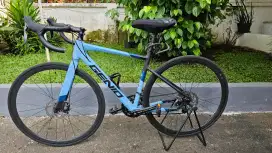 Jual road bike : genio breaker 2.0 - biru - second - pemakaian pribadi