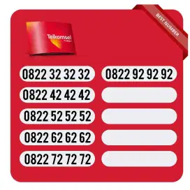 Nomor cantik 10 digit simpati