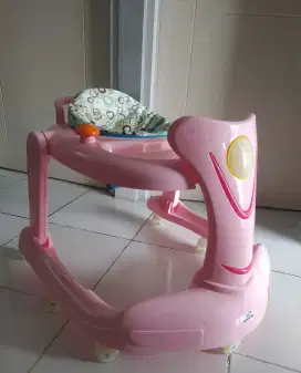 Baby Walker Spacebaby SB 707 Warna Pink