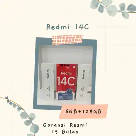 Redmi 14C 6GB+128GB Garansi Resmi 15 Bulan