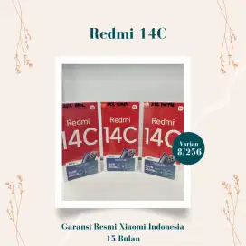 Redmi 14C 8GB+256GB Garansi Resmi 15 Bulan.