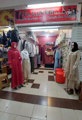 Toko Fashion Dijual Cepat (BU)