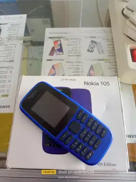 Nokia 105 Dual SIM bekas normal fullset