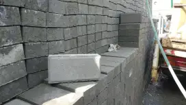 Paving abu2/merah 6 cm &  8 cm