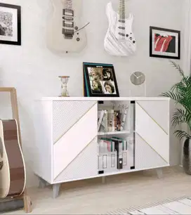 Ivory Credenza Lemari dan Meja Multifungsi