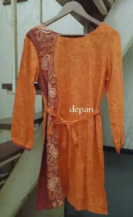 Dress Batik bertali