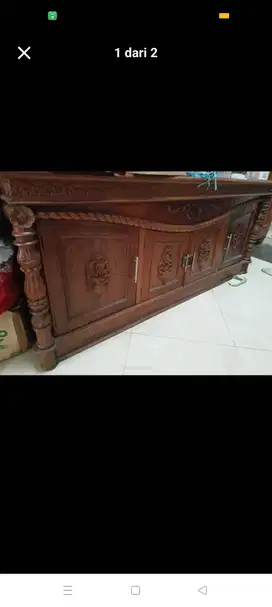 Dijual Buffet Kayu Jati