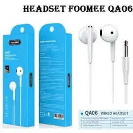 Earphone Wired Headset Foomee QA06