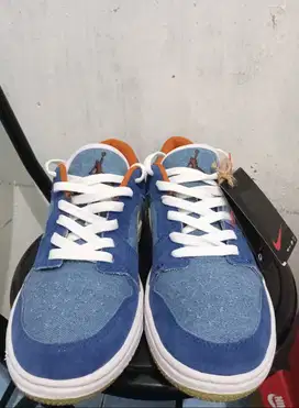 Nike Jordan low denim