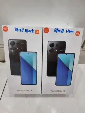 XIAOMI REDMI NOTE 13 8/128 BARU SEGEL GARANSI RESMI