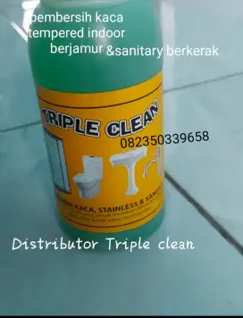 Distributor pembersih kaca tempered, shower, sanitary berkerak