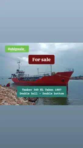 Dijual tanker 360 KL tahun 1987 dh - db