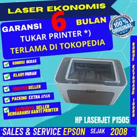 Printer HP Laserjet P1505 P 1505 GARANSi ganti printer 6BULAN TERLAMA