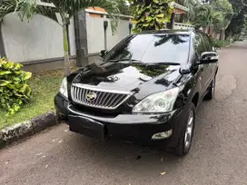 Toyota Harrier 2007 2008 hitam bensin