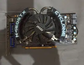 VGA Rusak Mati MSI N460GTX Cyclone