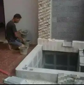 Jasa Renovasi Dan Pembuatan Kolam koi.