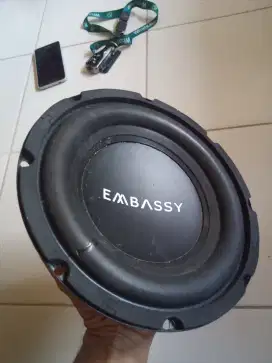 subwoofer embassy 8inch