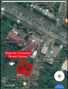 TANAH DIJUAL DI PEMDA CIBINONG