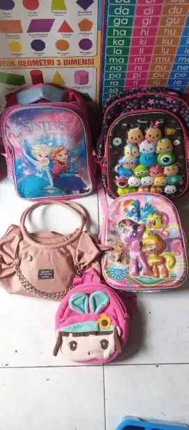 TAS ANAK PEREMPUAN  5IN1