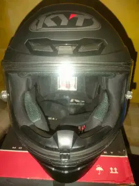 Helm kyt tt course hitam doff size xl