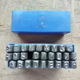 Alat Ketok Huruf  8mm A - Z SCHLIEPER Made In Jerman