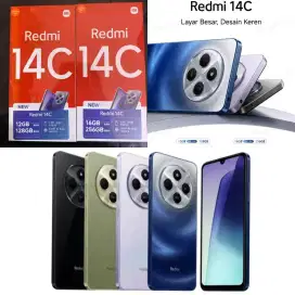 XIAOMI REDMI 14C 6/128GB GARANSI RESMI