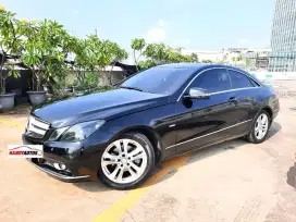 Mercedes Benz E250 Coupe Avantgarde AMG Tahun 2010 Automatic Hitam