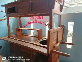 Gerobak usaha makanan