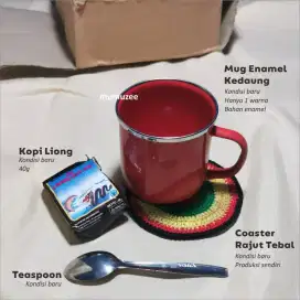 MUG ENAMEL PREMIUM (PAKET NGOPI)