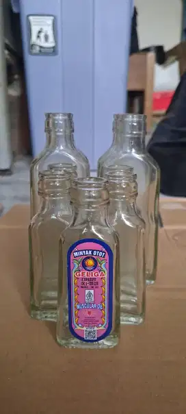 Botol Minyak Kosong tanpa Tutup