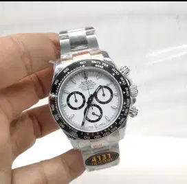 Jam tangan rolex daytona series panda chronograph