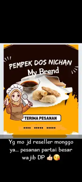 Jual pempek Dos nichan