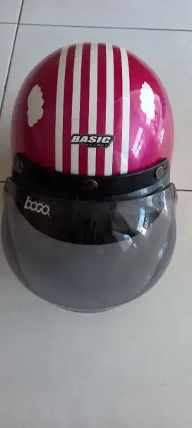 Helm merk Bogo warna Pink