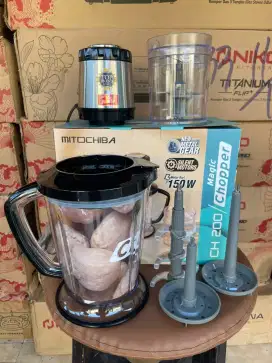 Baru MITOCHIBA CH 200 blender chopper serba guna