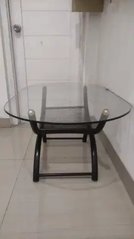 Meja Sofa kaca tebal