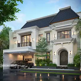 Jasa Arsitek Palembang Desain Rumah 479.52m2 - Emporio Architect