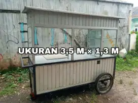 GEROBAK ALUMUNIUM 4 METER