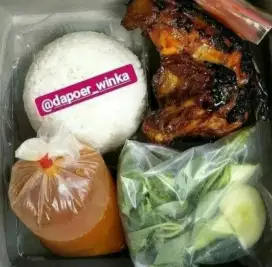 Nasi Kotak Ayam Bakar Madu