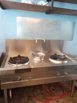 Kompor Wok 2 Tungku
