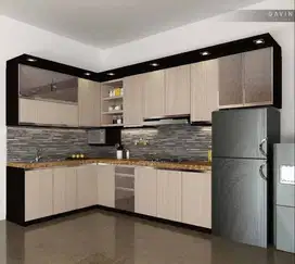 Kitchen set backdrop tv lemari set badroom kitchenset furniture custom