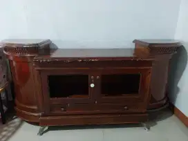 JUAL BUFFET TV BAHAN KAYU JATI