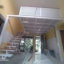 mezanin kanopi balkon luar ruangan dan indor
