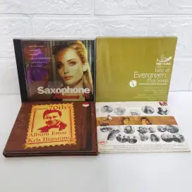 (COD) Koleksi Kaset CD Audio Musik Campuran Lagu Barat Lagu Jawa