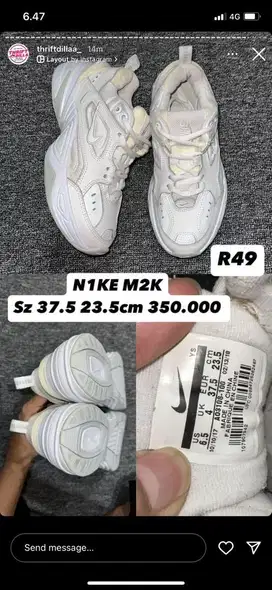 Sepatu Nike M2k