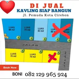 DIJUAL CEPAT TANAH KAVLING EXCLUSIVE JL.PEMUDA KOTA CIREBON.