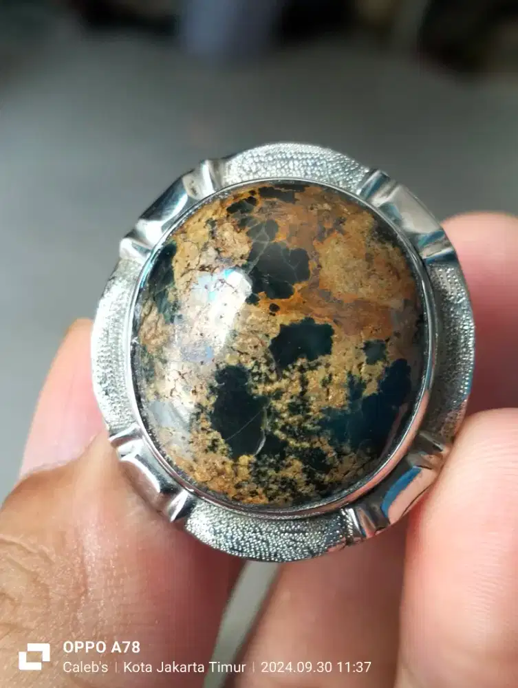 Pirus Persia hitam monel handmade uk 8