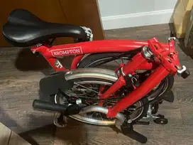 Brompton m6r red 2018