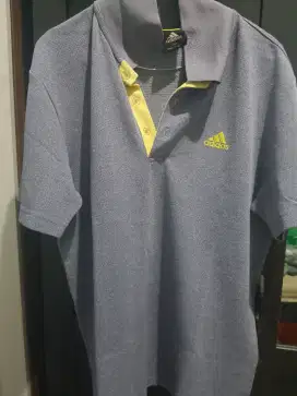 Poloshirt Adidas Original Size M fit L (100 ) kondisi mulus