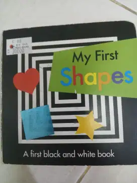Buku stimulasi bayi My First Shapes